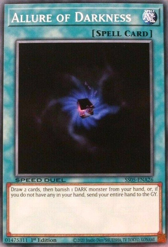Image for Allure of Darkness (Speed Duel Decks: Twisted Nightmares) (SS05-ENA26) - YuGiOh