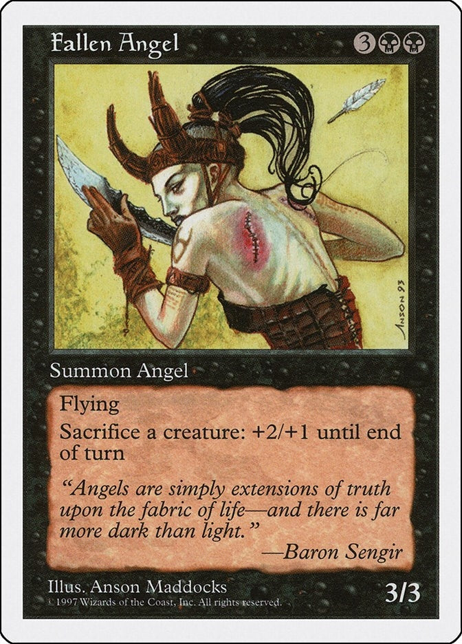 Image for Fallen Angel (Fifth Edition) - Magic: The Gathering