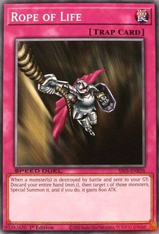 Image for Rope of Life (Speed Duel Decks: Twisted Nightmares) (SS05-ENB26) - YuGiOh