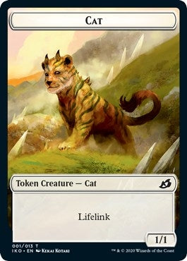Image for Cat // Human Soldier (003) Double-Sided Token (Ikoria: Lair of Behemoths) (1 // 3) - Magic: The Gathering