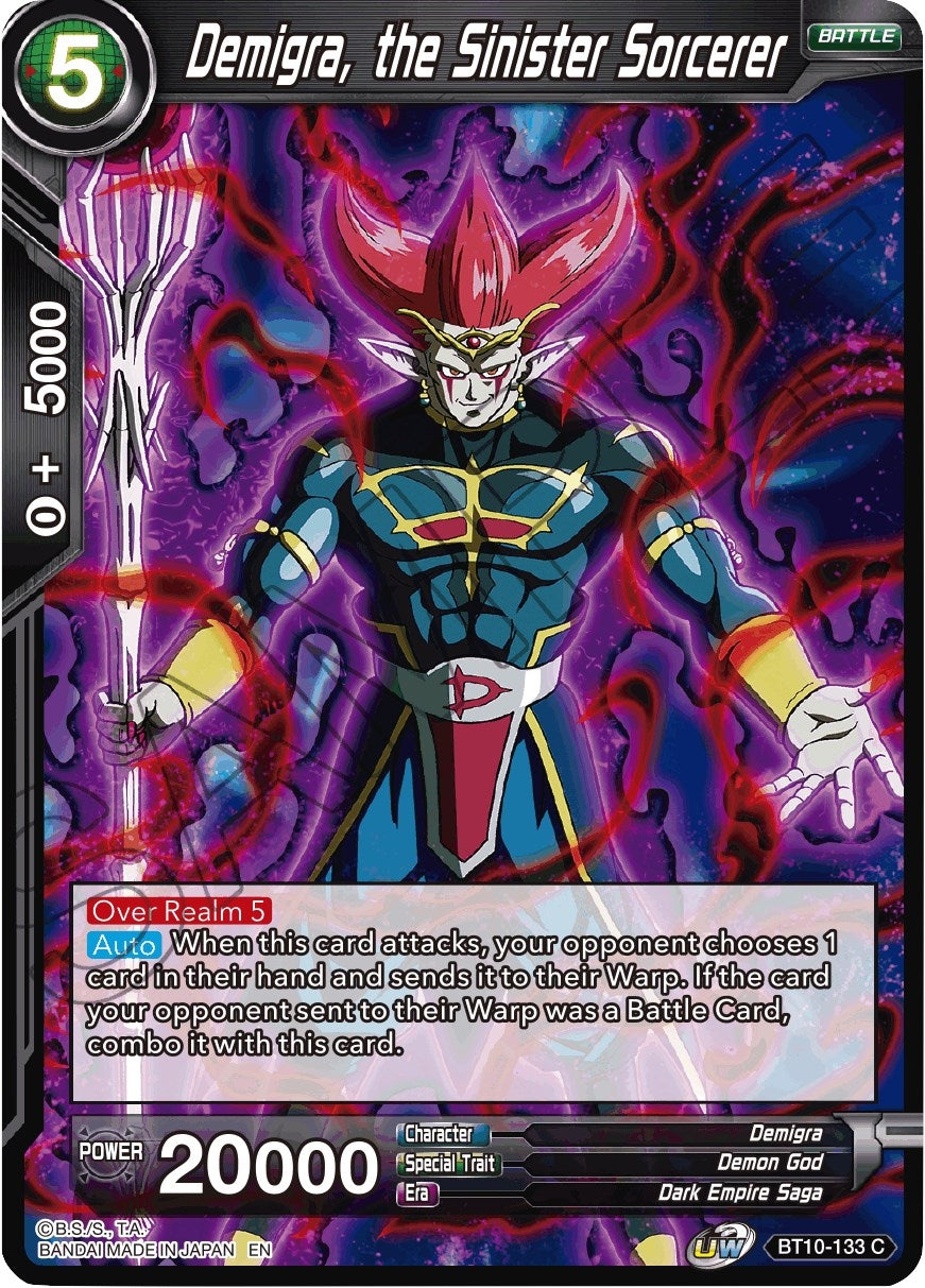 Image for Demigra, the Sinister Sorcerer (Rise of the Unison Warrior) (BT10-133) - Dragon Ball Super: Masters