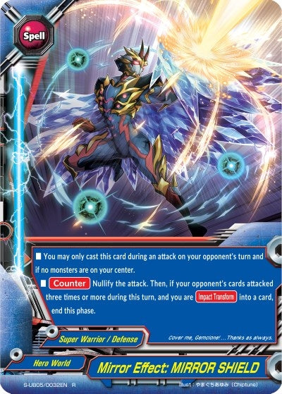 Image for Mirror Effect: MIRROR SHIELD (Buddy Again Vol.2 ~Super Buddy War EX~) (S-UB05/0032EN) - Future Card BuddyFight