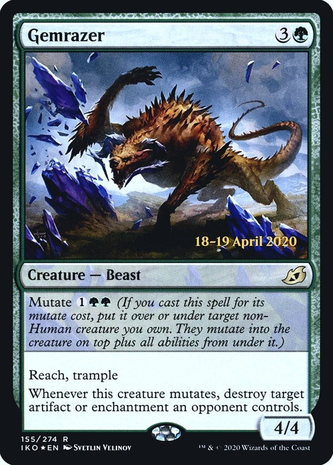 Image for Gemrazer (Prerelease Cards) (155) - Magic: The Gathering