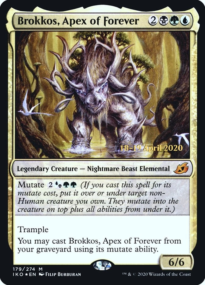 Image for Brokkos, Apex of Forever (Prerelease Cards) (179) - Magic: The Gathering