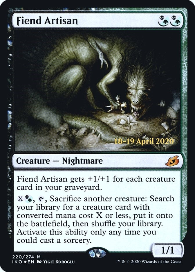 Image for Fiend Artisan (Prerelease Cards) (220) - Magic: The Gathering