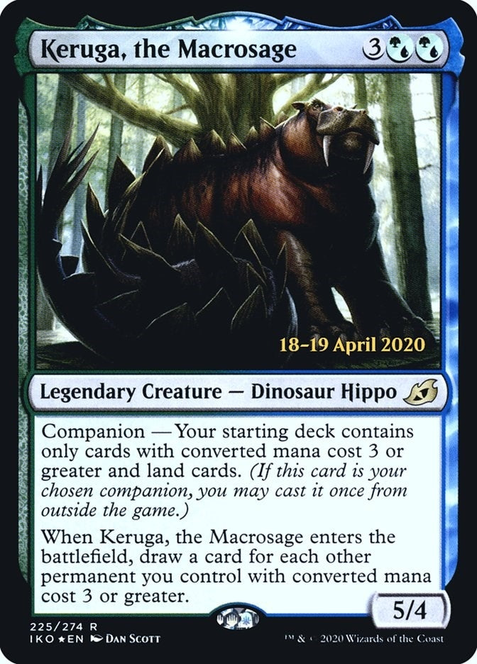 Image for Keruga, the Macrosage (Prerelease Cards) (225) - Magic: The Gathering