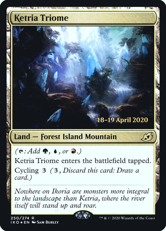 Image for Ketria Triome (Prerelease Cards) (250) - Magic: The Gathering