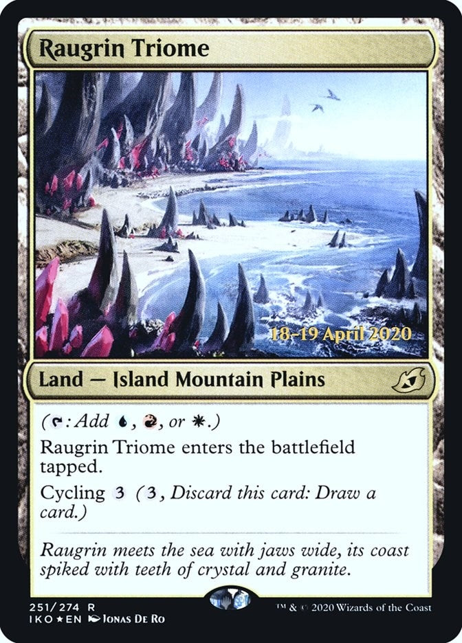 Image for Raugrin Triome (Prerelease Cards) (251) - Magic: The Gathering