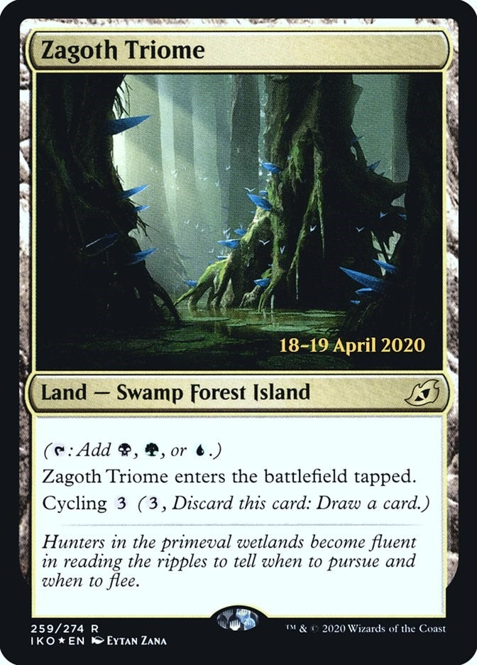 Image for Zagoth Triome (Prerelease Cards) (259) - Magic: The Gathering