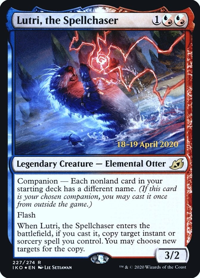 Image for Lutri, the Spellchaser (Prerelease Cards) (227) - Magic: The Gathering