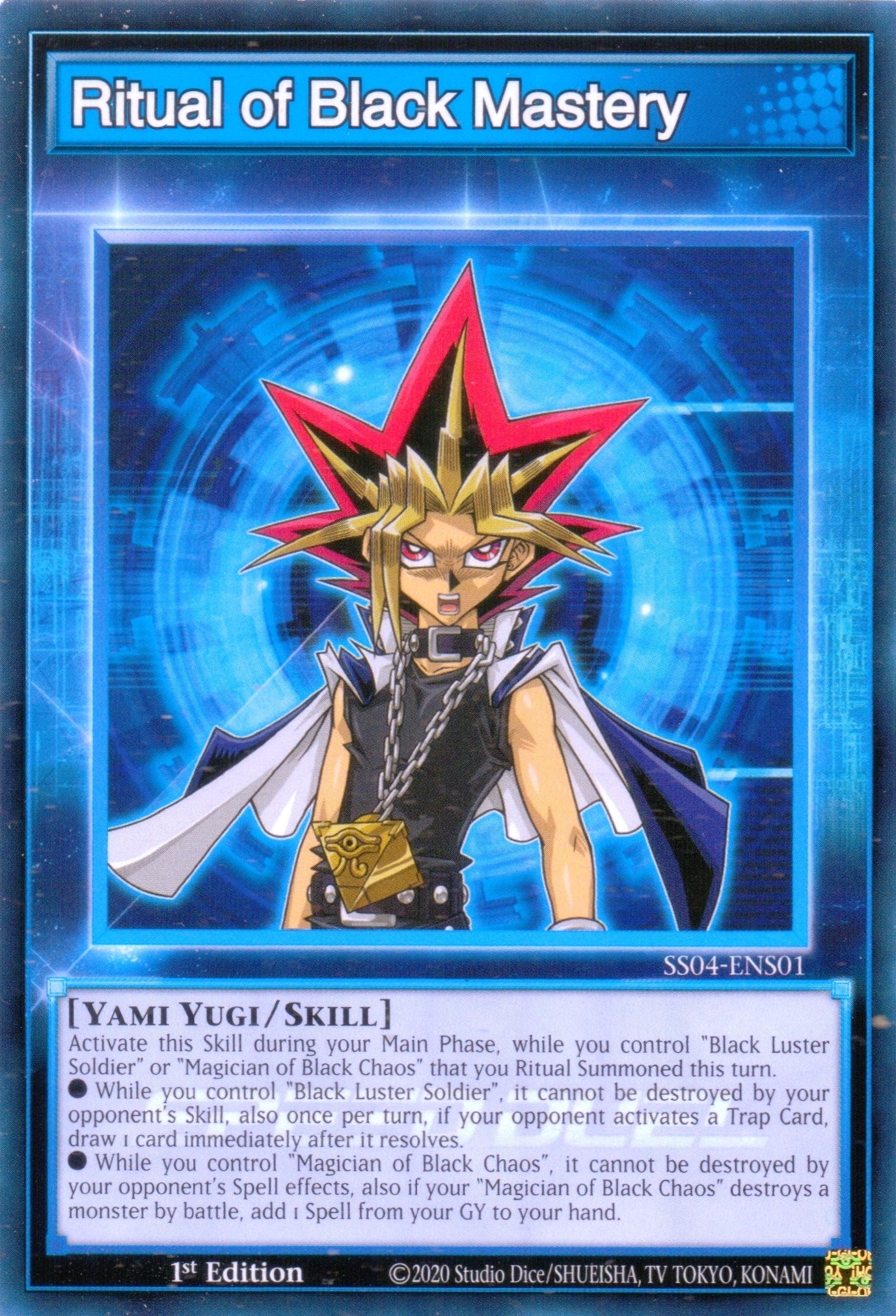 Image for Ritual of Black Mastery (Speed Duel Decks: Match of the Millennium) (SS04-ENS01) - YuGiOh