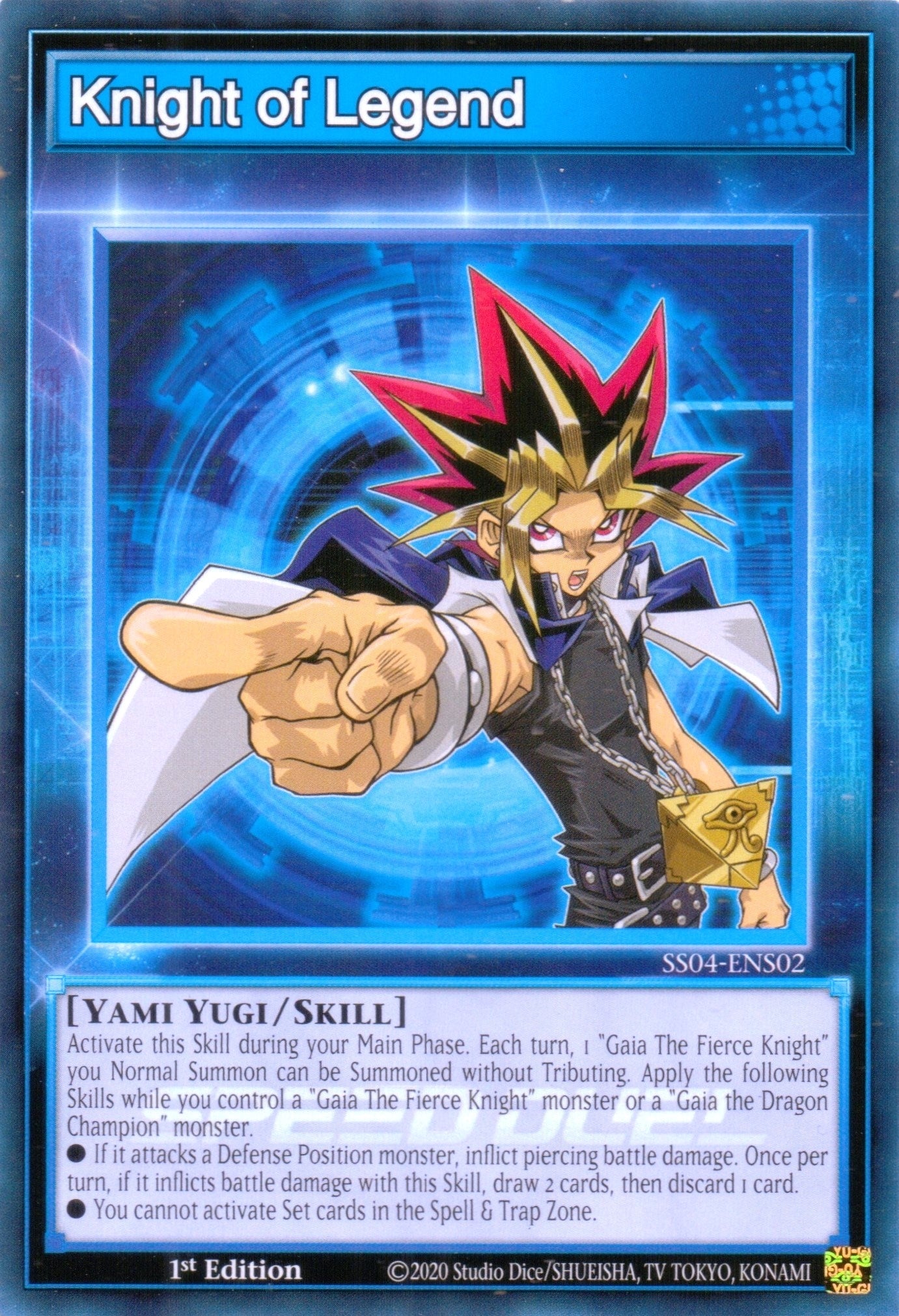 Image for Knight of Legend (Speed Duel Decks: Match of the Millennium) (SS04-ENS02) - YuGiOh
