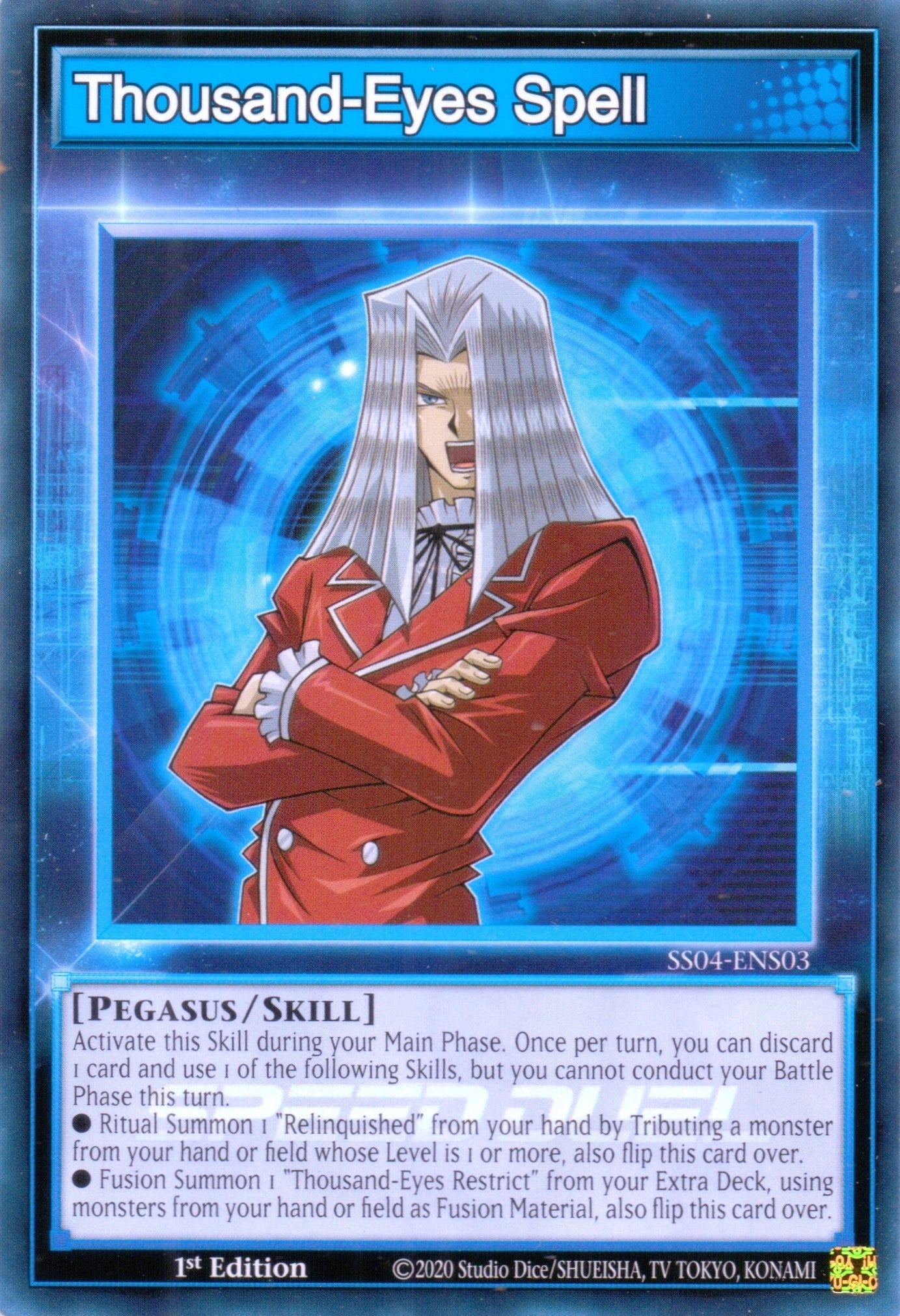 Image for Thousand-Eyes Spell (Speed Duel Decks: Match of the Millennium) (SS04-ENS03) - YuGiOh