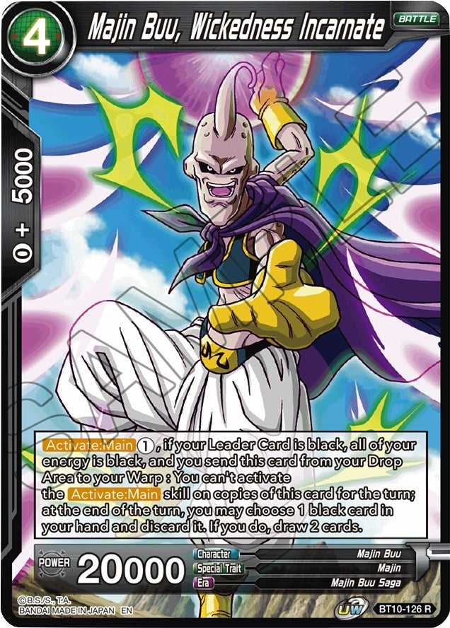 Image for Majin Buu, Wickedness Incarnate (Rise of the Unison Warrior) (BT10-126) - Dragon Ball Super: Masters