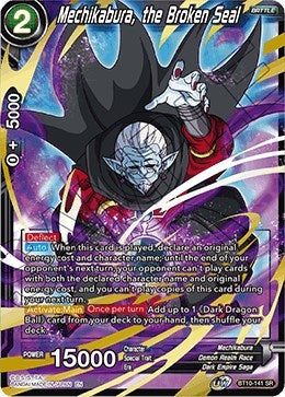 Image for Mechikabura, the Broken Seal (Rise of the Unison Warrior) (BT10-141) - Dragon Ball Super: Masters