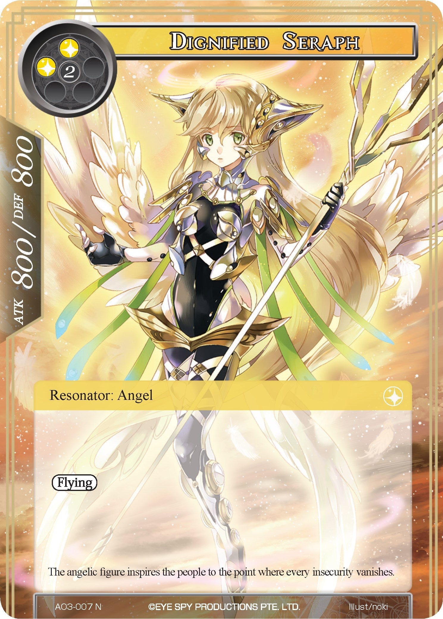 Image for Dignified Seraph (Alice Origin III) (AO3-007) - Force of Will