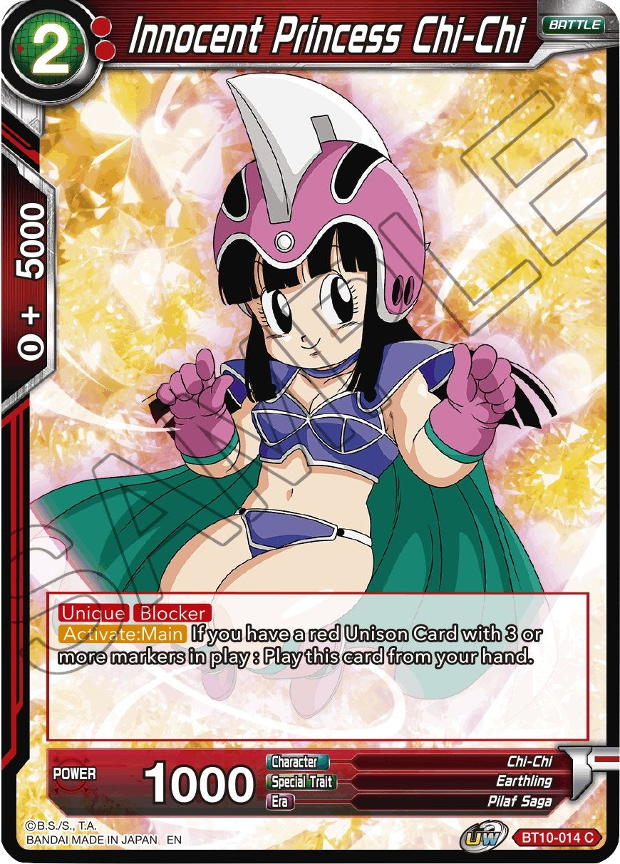 Image for Innocent Princess Chi-Chi (Rise of the Unison Warrior) (BT10-014) - Dragon Ball Super: Masters