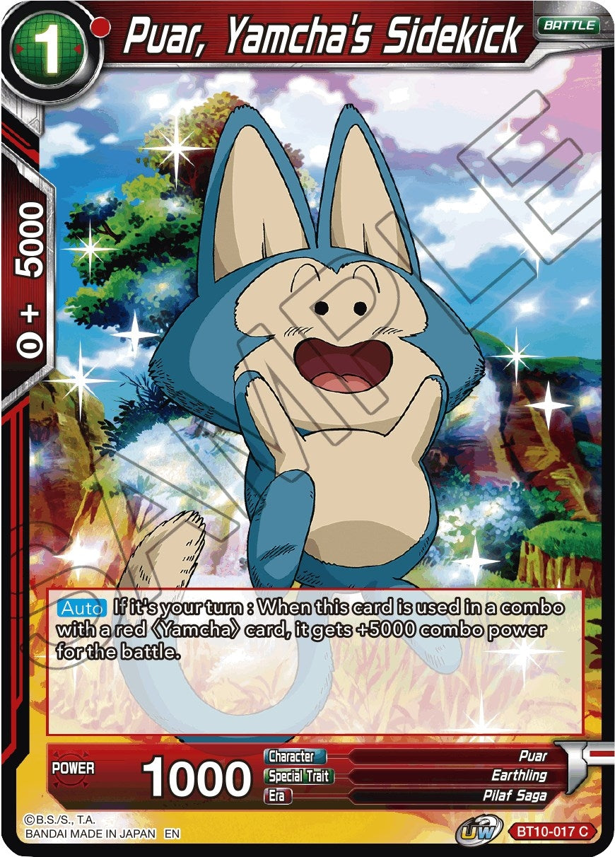 Image for Puar, Yamcha's Sidekick (Rise of the Unison Warrior) (BT10-017) - Dragon Ball Super: Masters