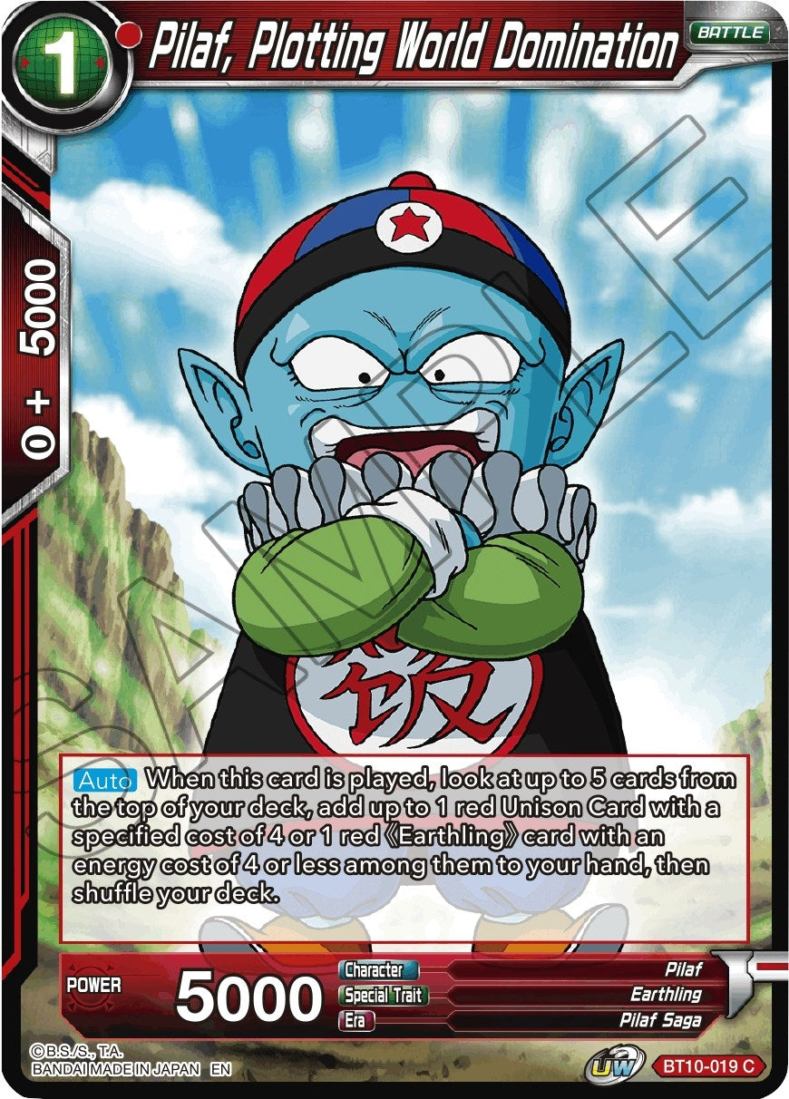 Image for Pilaf, Plotting World Domination (Rise of the Unison Warrior) (BT10-019) - Dragon Ball Super: Masters
