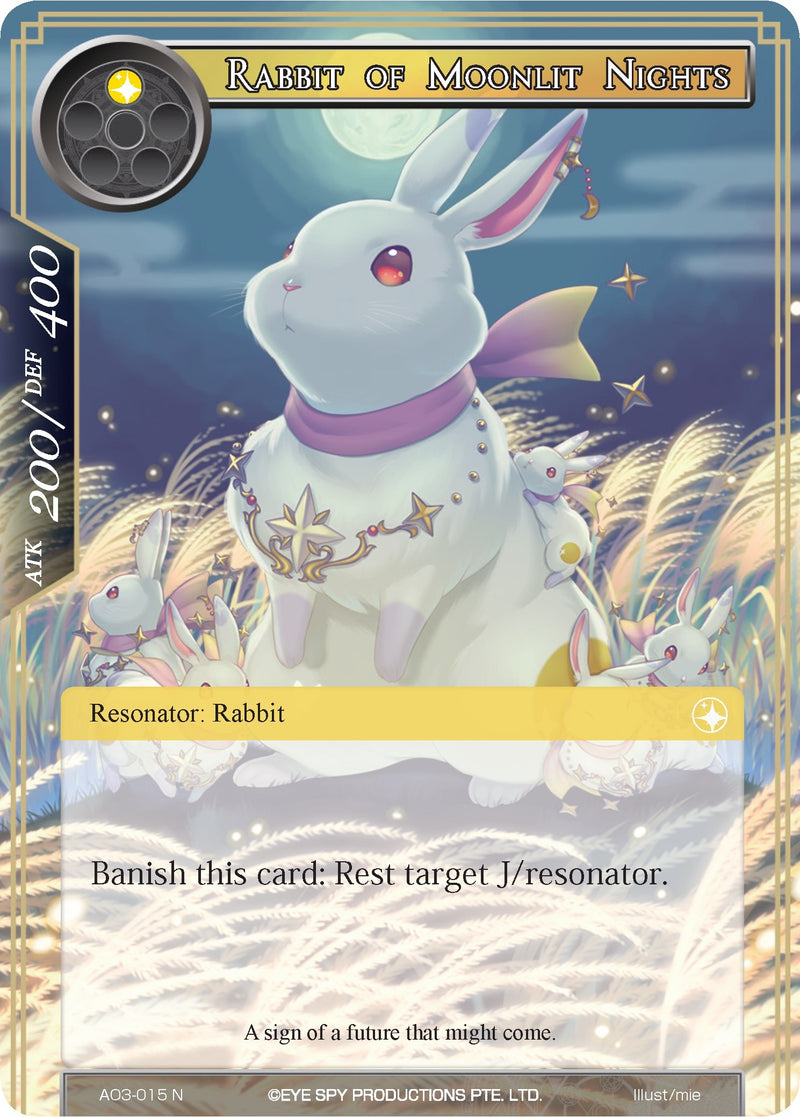 Image for Rabbit of Moonlit Nights (Alice Origin III) (AO3-015) - Force of Will