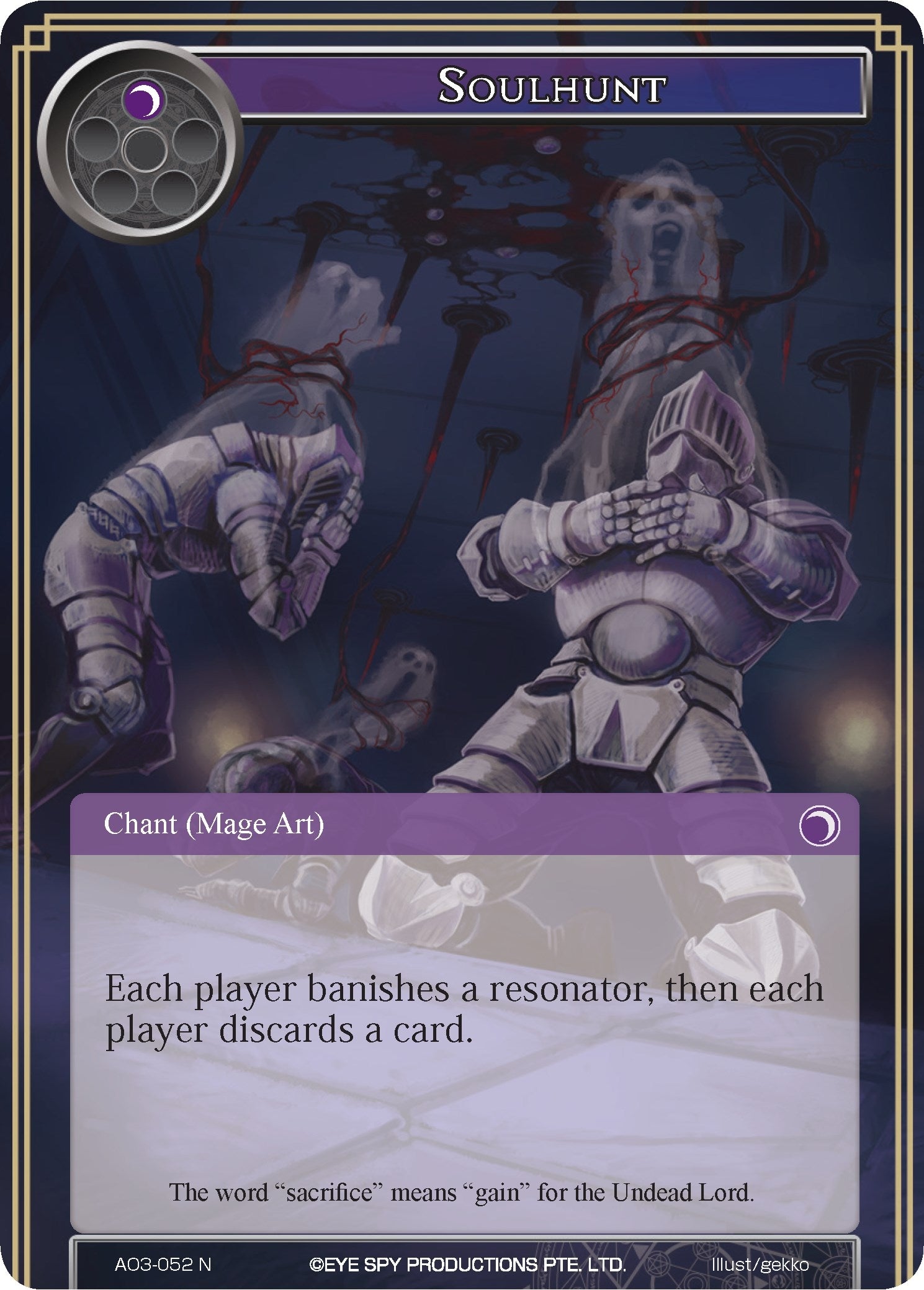 Image for Soulhunt (Alice Origin III) (AO3-052) - Force of Will