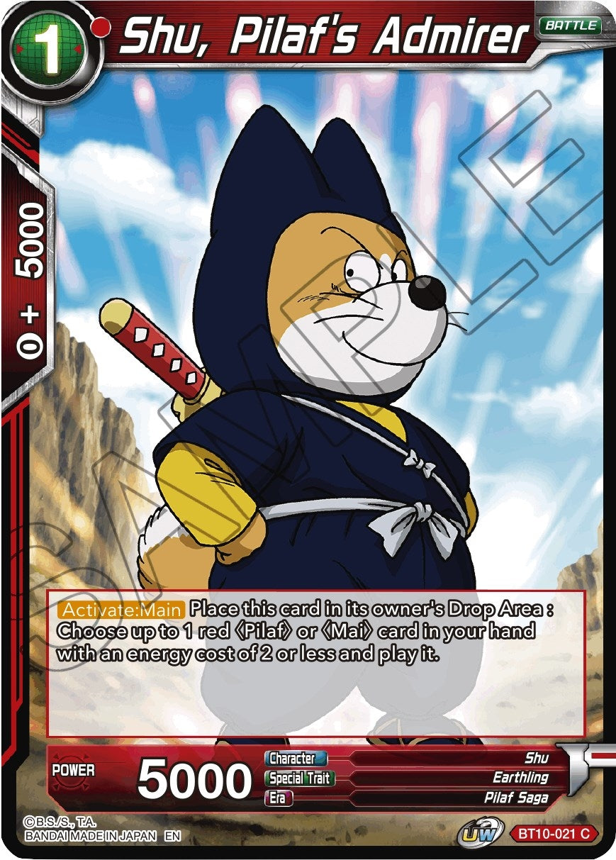 Image for Shu, Pilaf's Admirer (Rise of the Unison Warrior) (BT10-021) - Dragon Ball Super: Masters