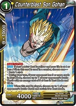 Image for Counterblast Son Gohan (Rise of the Unison Warrior) (BT10-100) - Dragon Ball Super: Masters