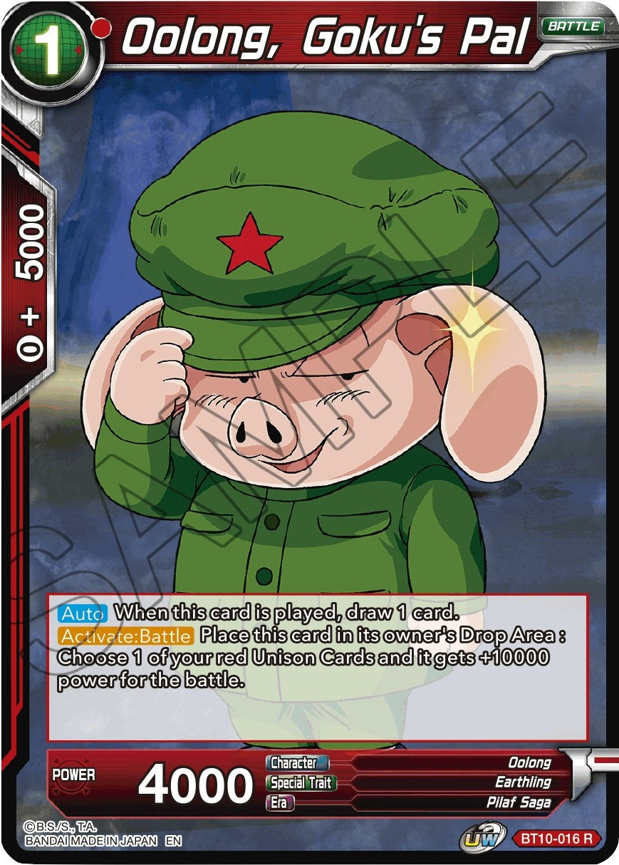 Image for Oolong, Goku's Pal (Rise of the Unison Warrior) (BT10-016) - Dragon Ball Super: Masters