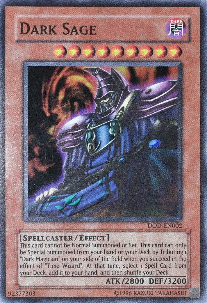 Image for Dark Sage (EU) (Dawn of Destiny Xbox) (DOD-EN002) - YuGiOh