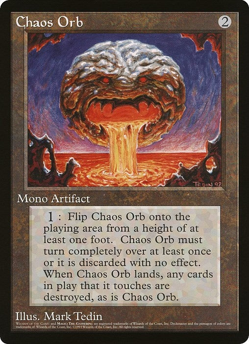 Image for Chaos Orb (InQuest Magazine) (Oversize Cards) - Magic: The Gathering
