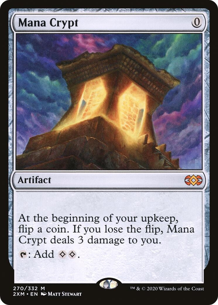 Image for Mana Crypt (Double Masters) (270) - Magic: The Gathering