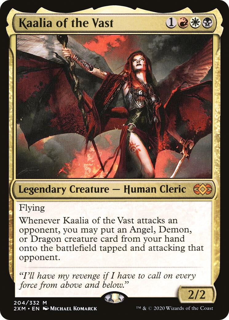 Image for Kaalia of the Vast (Double Masters) (204) - Magic: The Gathering