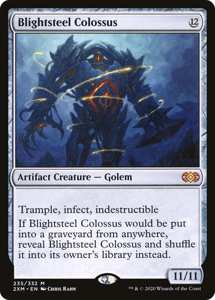Image for Blightsteel Colossus (Double Masters) (235) - Magic: The Gathering