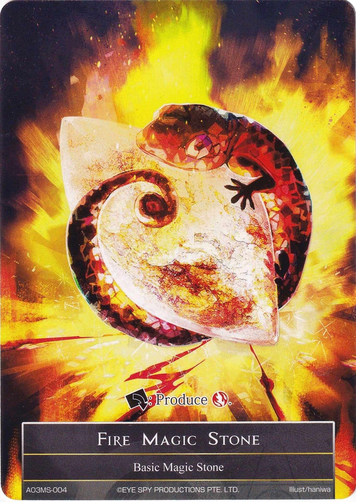 Image for Fire Magic Stone - AO3MS-004 (Alice Origin III) (AO3MS-004) - Force of Will