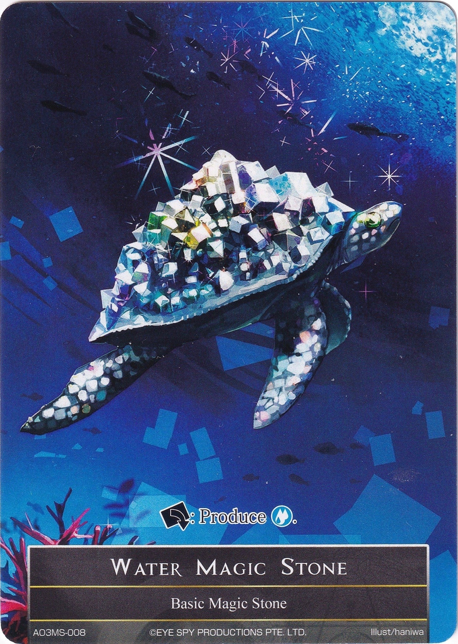 Image for Water Magic Stone - AO3MS-008 (Alice Origin III) (AO3MS-008) - Force of Will