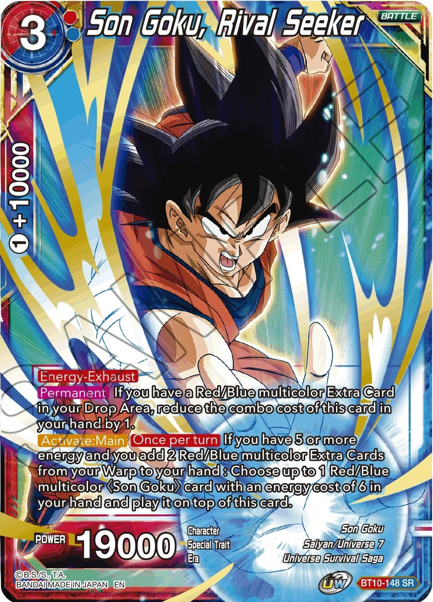 Image for Son Goku, Rival Seeker (Rise of the Unison Warrior) (BT10-148) - Dragon Ball Super: Masters