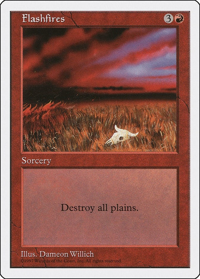 Image for Flashfires (Fifth Edition) - Magic: The Gathering