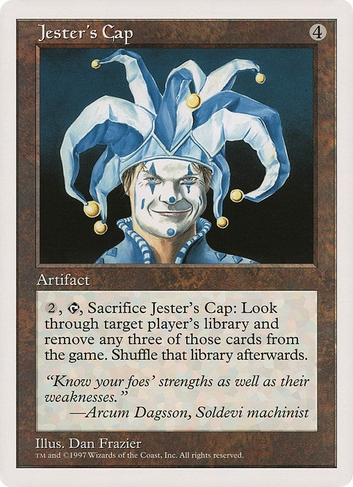 Image for Jester's Cap (Arena League) (Oversize Cards) - Magic: The Gathering