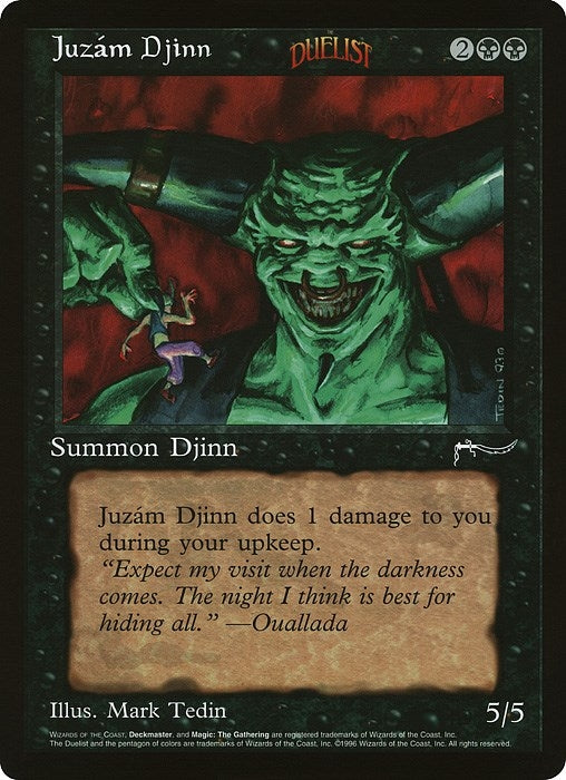 Image for Juzam Djinn (Arena League) (Oversize Cards) - Magic: The Gathering