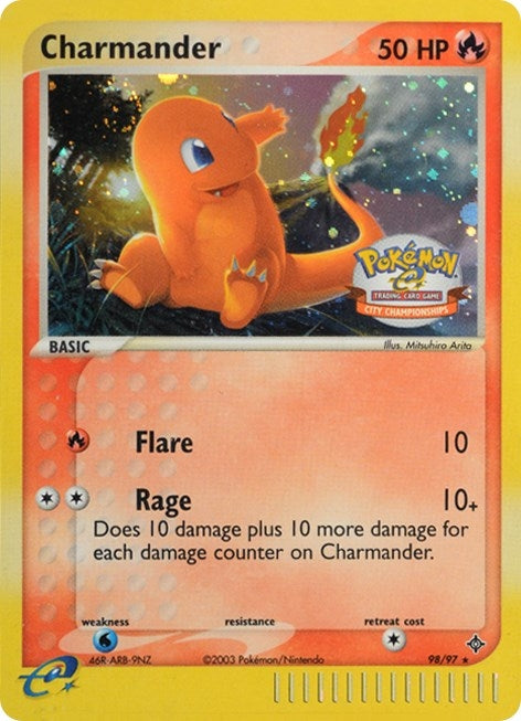 Image for Charmander - 98/97 (City Championships) (League & Championship Cards) (098/097) - Pokemon