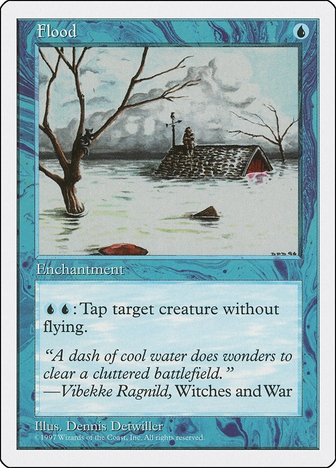 Image for Flood (Fifth Edition) - Magic: The Gathering