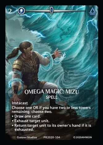 Image for Omega Magic: Mizu (Full Art) (Argent Saga Promos) (PR2020-104) - Argent Saga TCG
