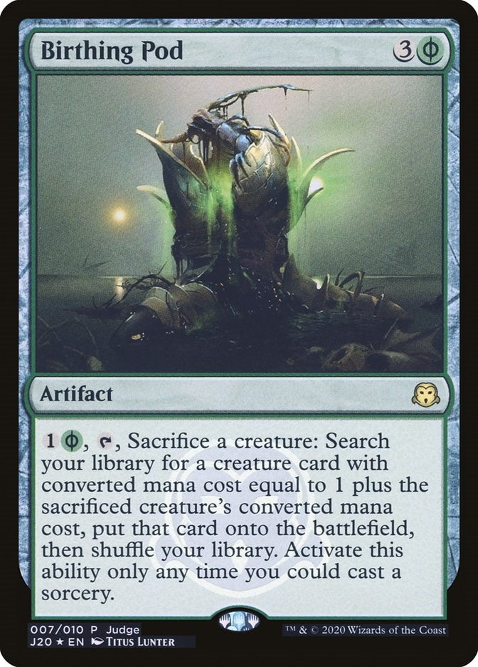Image for Birthing Pod (Judge Promos) (7) - Magic: The Gathering