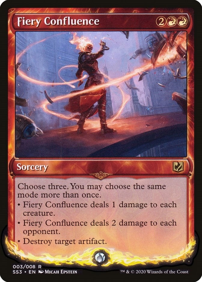 Image for Fiery Confluence (Signature Spellbook: Chandra) (3) - Magic: The Gathering
