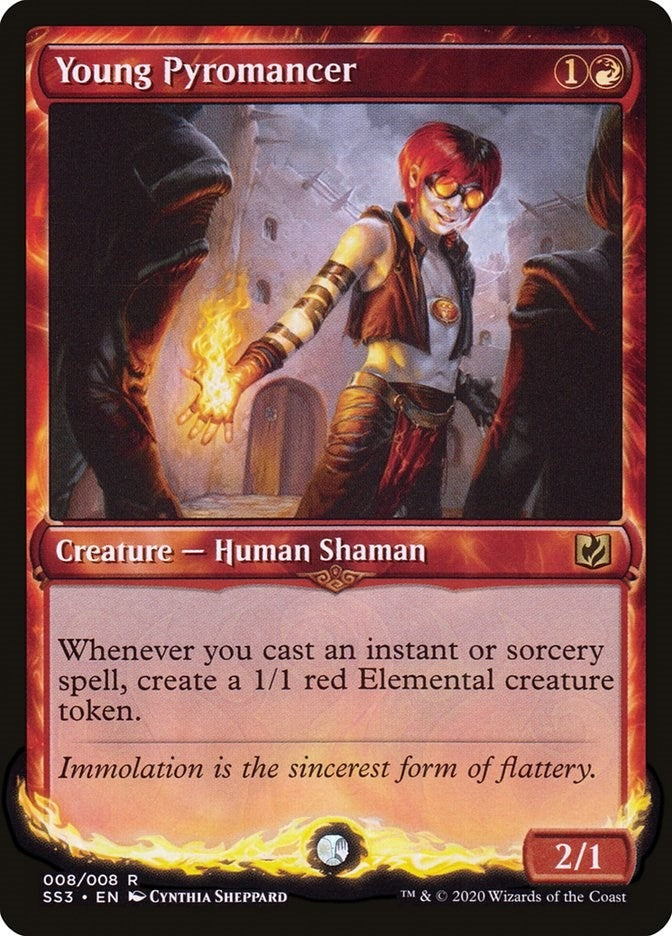 Image for Young Pyromancer (Signature Spellbook: Chandra) (8) - Magic: The Gathering