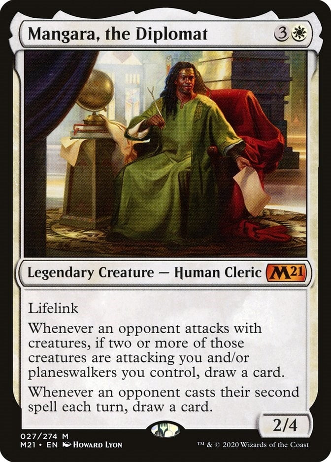 Image for Mangara, the Diplomat (Core Set 2021) (27) - Magic: The Gathering