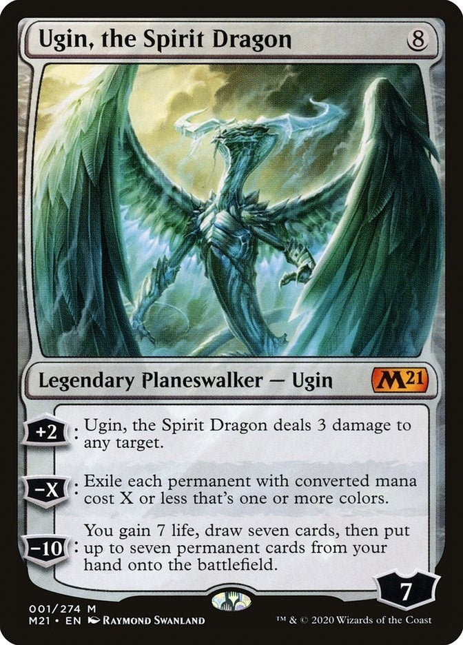Image for Ugin, the Spirit Dragon (Core Set 2021) (1) - Magic: The Gathering