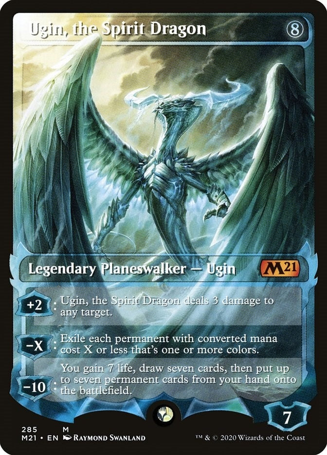 Image for Ugin, the Spirit Dragon (Showcase) (Core Set 2021) (285) - Magic: The Gathering