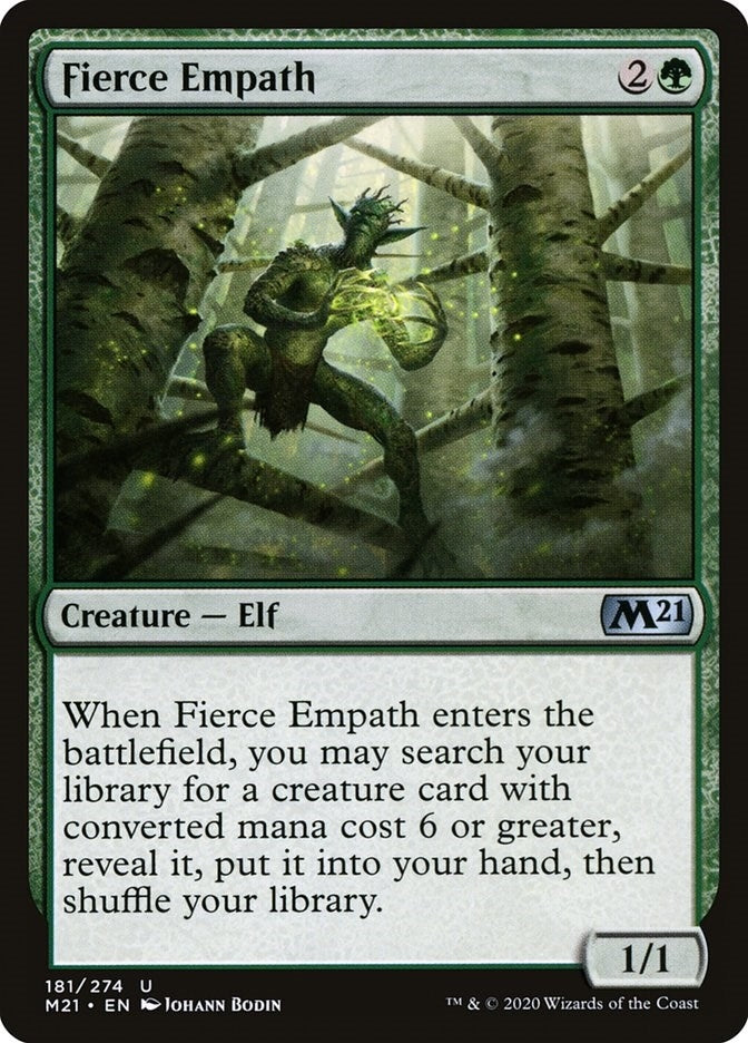 Image for Fierce Empath (Core Set 2021) (181) - Magic: The Gathering