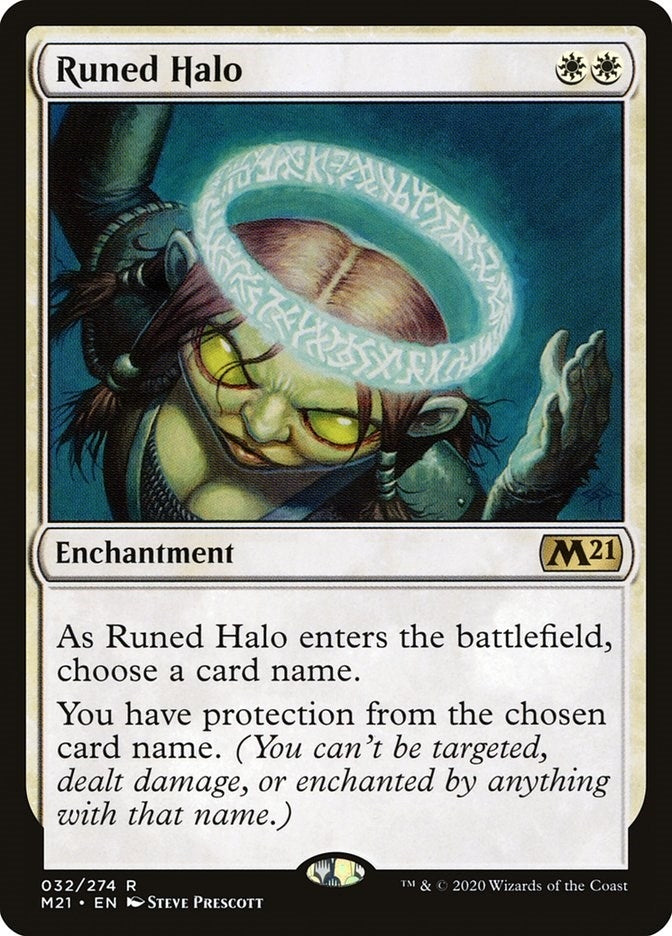 Image for Runed Halo (Core Set 2021) (32) - Magic: The Gathering